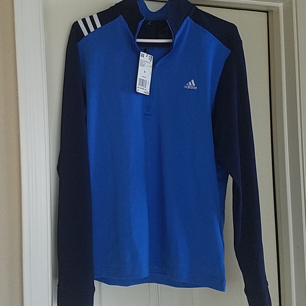 Men's Adidas pull over shirt